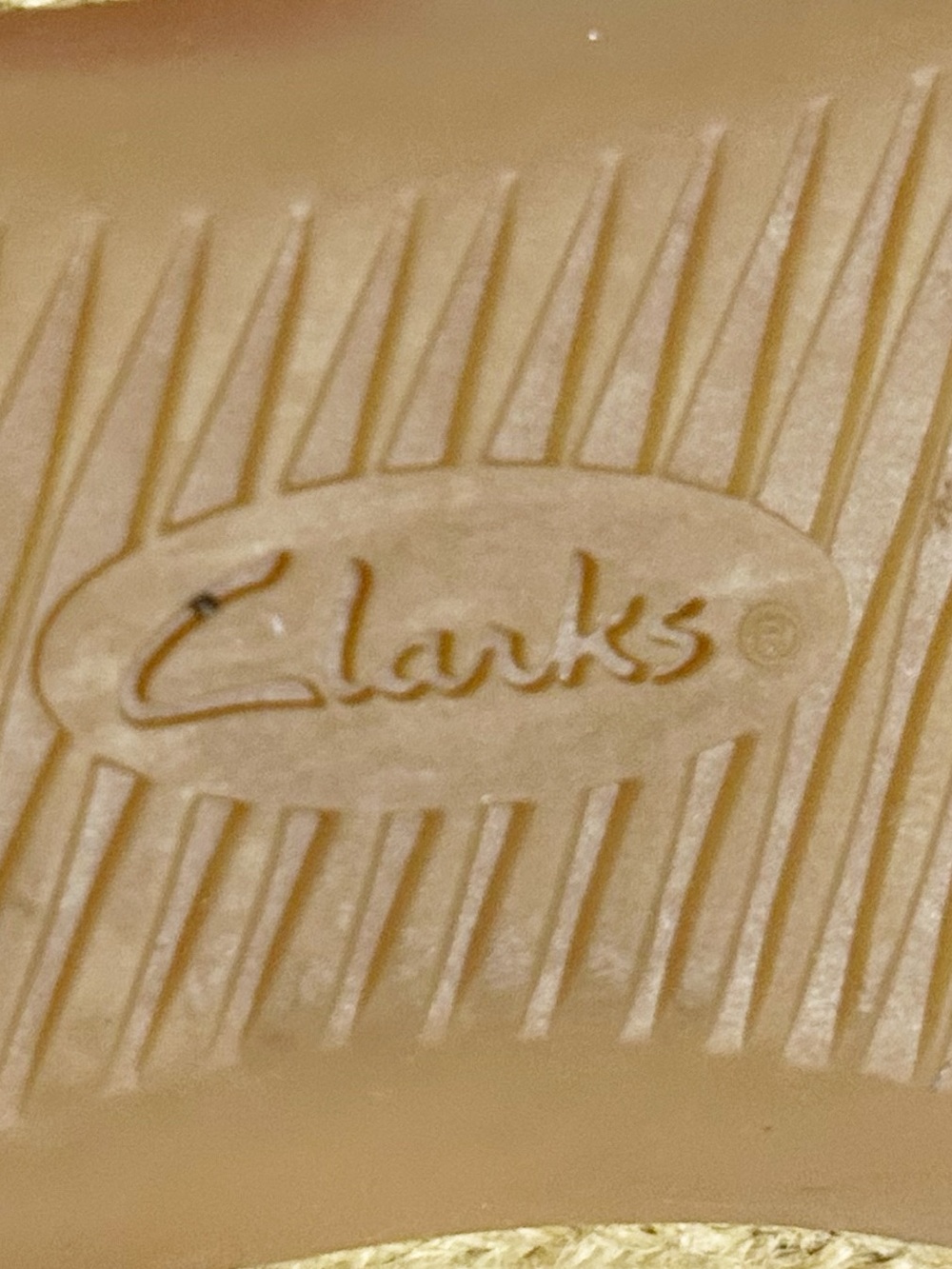 Clarks Collection Cushion Soft Beige Perforated Espadrille Flats Women’s 7.5 M - Picture 9 of 11
